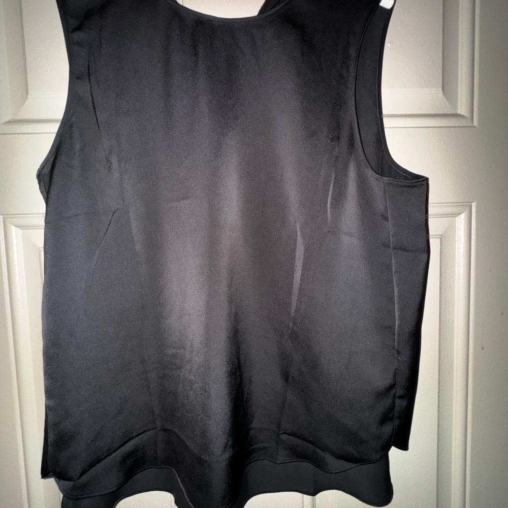 Banana Republic Black Boxy Tank Top